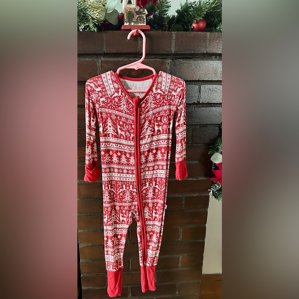 🎄Little Sleepies Reindeer Cheer Zippy🦌
